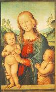 PERUGINO, Pietro Madonna with Child and Little St John a china oil painting reproduction